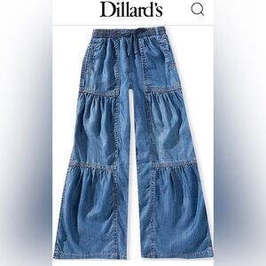Kids' Blue Flared Denim Jeans